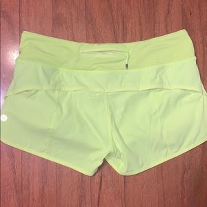 SOLD. Lululemon Speed Up Shorts.
